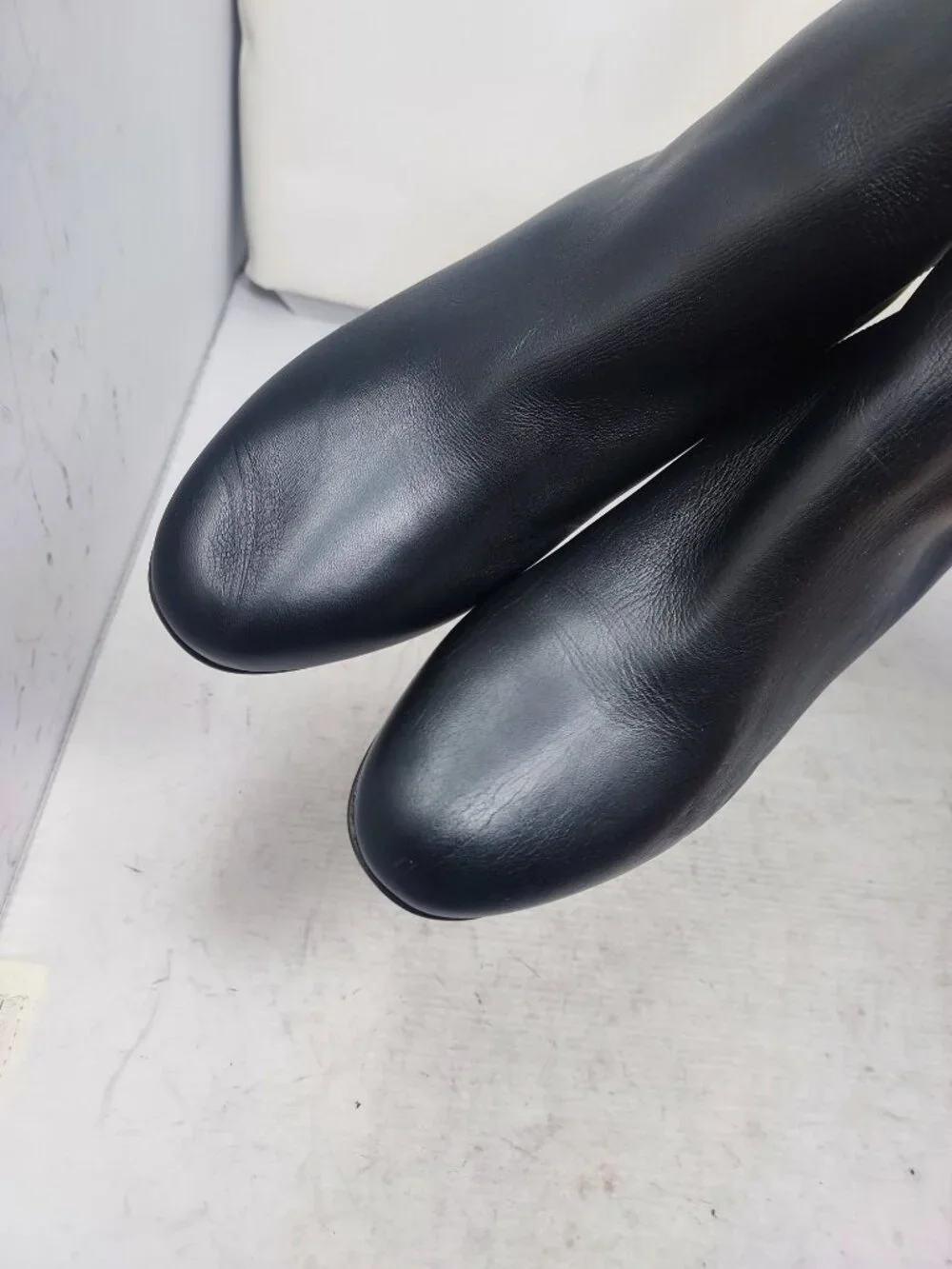 Christian Louboutin Black Turela Leather Ankle Boot